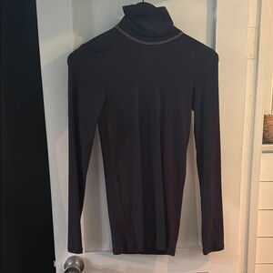 Brunello cucinelli  Black Turtleneck Top